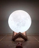 INNER PEACE Moon Lamp, Premium LED 16color Night Light, Night Light for Kids, 4.6 Inch (12cm) 3D Moon Light, Mood Light for Couples
