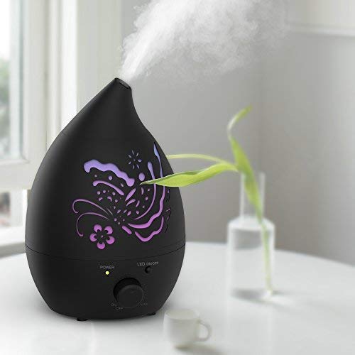 Aromacare Essential Oil Diffuser, 1300 Milliliters (0.35 Gallon), Ultrasonic Cool Mist Humidifier for Bedroom, Baby Room, Home and Office，Soothing Night Light
