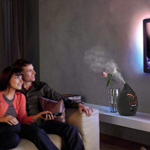Aromacare Essential Oil Diffuser, 1300 Milliliters (0.35 Gallon), Ultrasonic Cool Mist Humidifier for Bedroom, Baby Room, Home and Office，Soothing Night Light