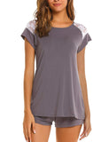 Avidlove Women's Pajama Set Short Sleeve Sleepwear Pjs Sets Ladies 2-Piece Nightwear(S-XXL)