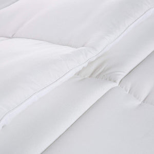 Utopia Bedding Comforter Duvet Insert - Quilted Comforter with Corner Tabs - Box Stitched Down Alternative Comforter (Queen, White)