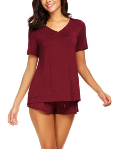 Avidlove Women's Shorts Pajama Set Short Sleeve Sleepwear Nightwear Pjs S-XXL