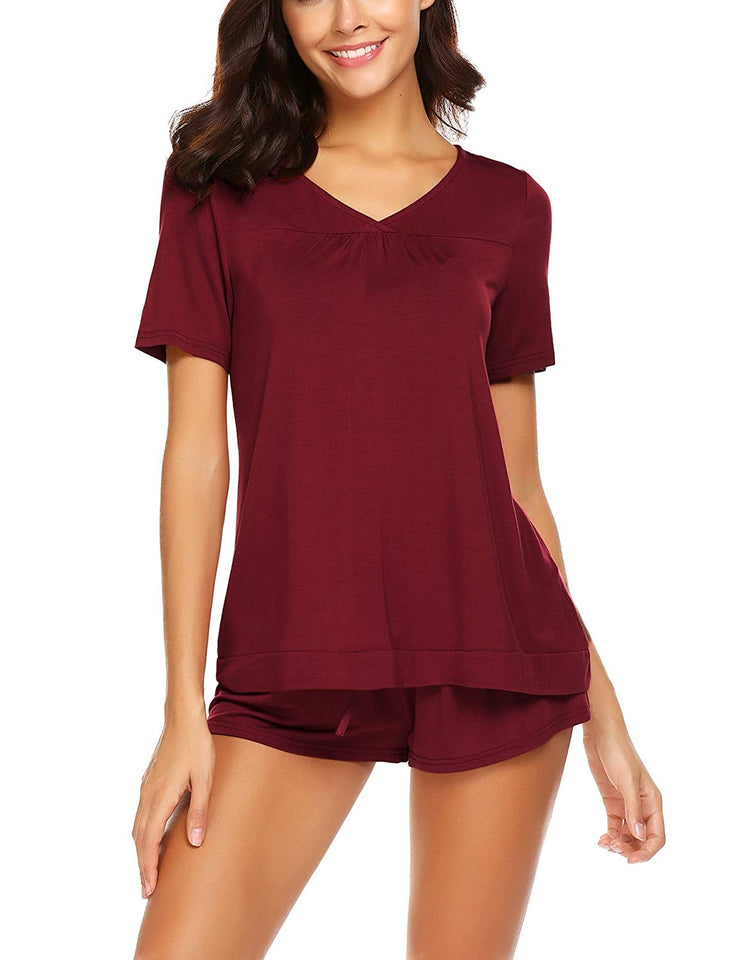 Avidlove Women's Shorts Pajama Set Short Sleeve Sleepwear Nightwear Pjs S-XXL