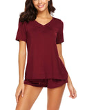 Avidlove Women's Shorts Pajama Set Short Sleeve Sleepwear Nightwear Pjs S-XXL