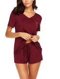 Avidlove Women's Shorts Pajama Set Short Sleeve Sleepwear Nightwear Pjs S-XXL