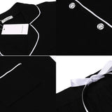 Ekouaer Pajamas Set Long Sleeve Sleepwear Womens Button Down Nightwear Soft Pj Lounge Sets XS-XXL