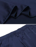 Ekouaer Sleepwear Womens Sexy Lingerie Satin Pajamas Cami Shorts Set Nightwear