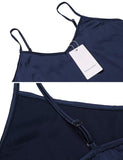 Ekouaer Sleepwear Womens Sexy Lingerie Satin Pajamas Cami Shorts Set Nightwear