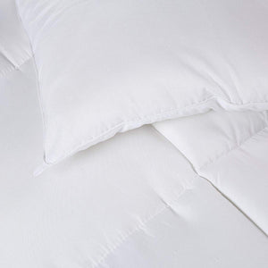 Utopia Bedding Comforter Duvet Insert - Quilted Comforter with Corner Tabs - Box Stitched Down Alternative Comforter (Queen, White)