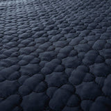 Tempcore Quilt Set Coverlet Full/Queen Size Navy Blue 3 Piece, Hypoallergenic Microfiber Lightweight Soft Bedspread for All Season,Full/Queen Navy Blue,(1 Quilt,2 Shams)