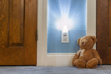 Maxxima MLN-16 LED Plug in Night Light with Auto Dusk to Dawn Sensor, 5 Lumens (pack of 4)